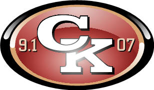 Spoof of a SF 49ers themed logo for a Bar Mitzvah celebration using his initials and adding a date.